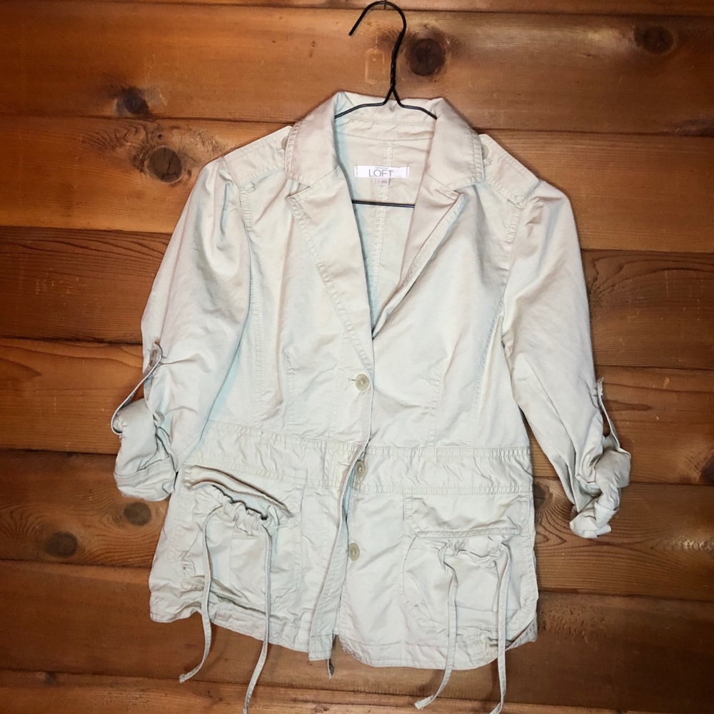 Loft Light Jacket Outerwear Size Small - image 2